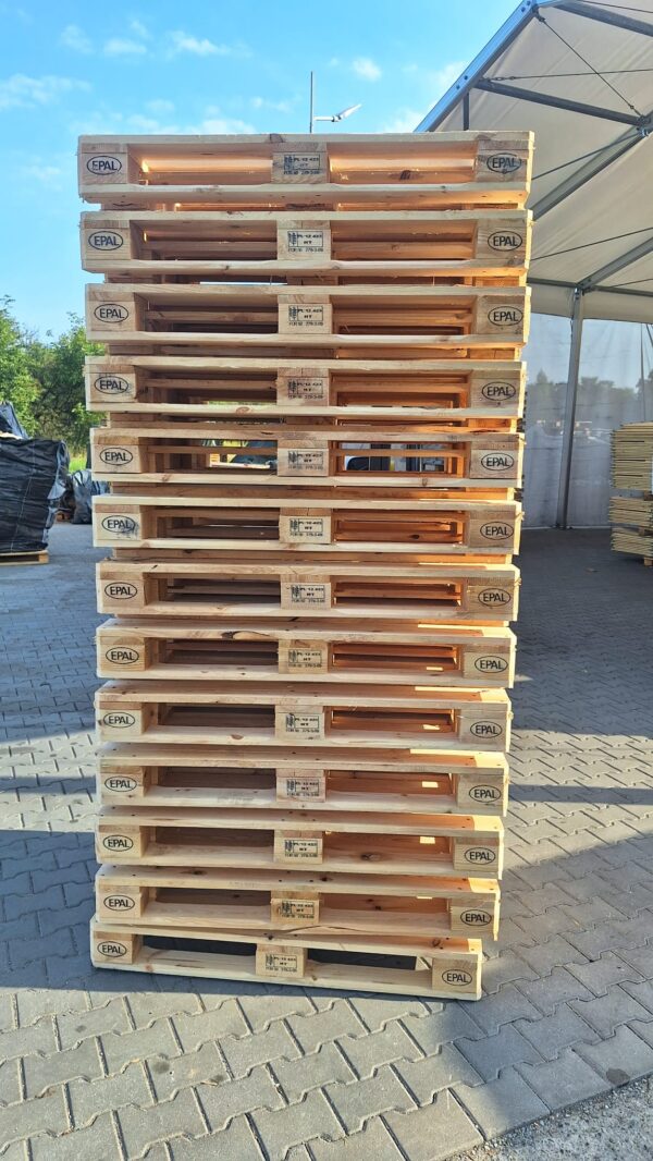 Europaleta drewniana Euro EPAL nowa 1200x800x144mm IPPC - obrazek 4